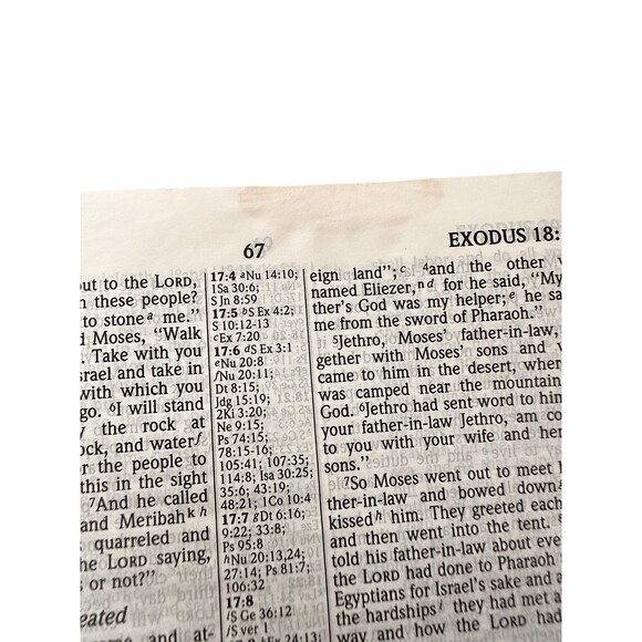 The Holy Bible New International Version Holman Premium Bonded Leather Bookmark - Picture 10 of 12